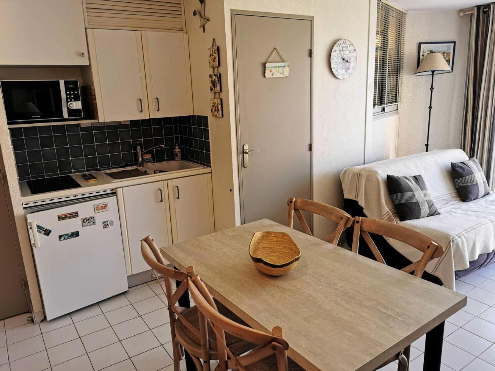 Residence Copacabana - Appartement Pour 6 Personnes A Port Leucate Avec Vue Sur La Mer. Ref: 1Cop_103A Mae-4684 Kültér fotó
